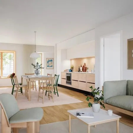 Brand New Wooden Townhouse In The Close To Nature Århus